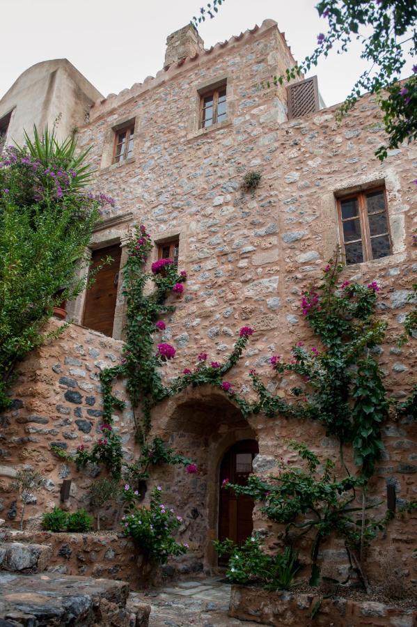 Casa Felicia-The Castle Mansion Villa Monemvasía Exteriör bild